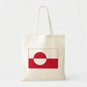 Greenland Flag Tote Bag