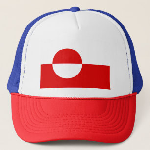 Greenland flag trucker hat