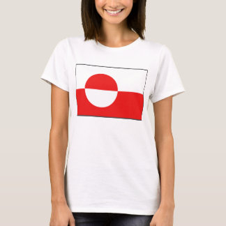 Greenland Flag x Map T-Shirt