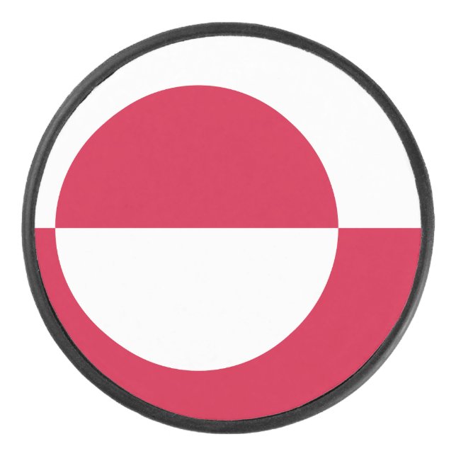 Greenland Hockey Puck (Front)