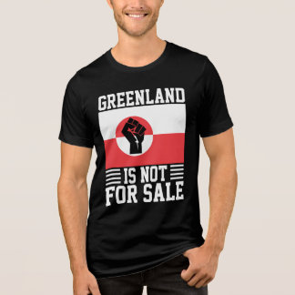 Greenland Is Not For Sale - Support Greenland Tri-Blend Shirt
