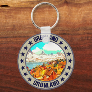 Greenland keychain
