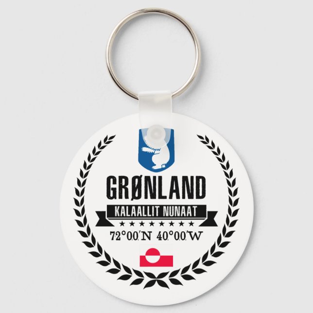 Greenland Keychain (Front)