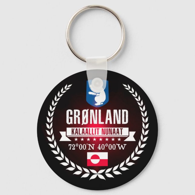 Greenland Keychain (Front)
