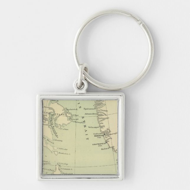 Greenland, Labrador Keychain (Front)
