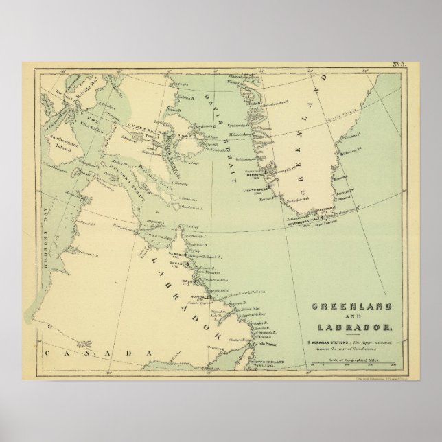 Greenland, Labrador Poster (Front)