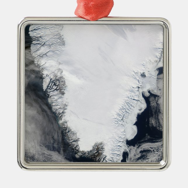 Greenland Metal Ornament (Front)
