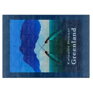 Greenland - Narwhal Cutting Board