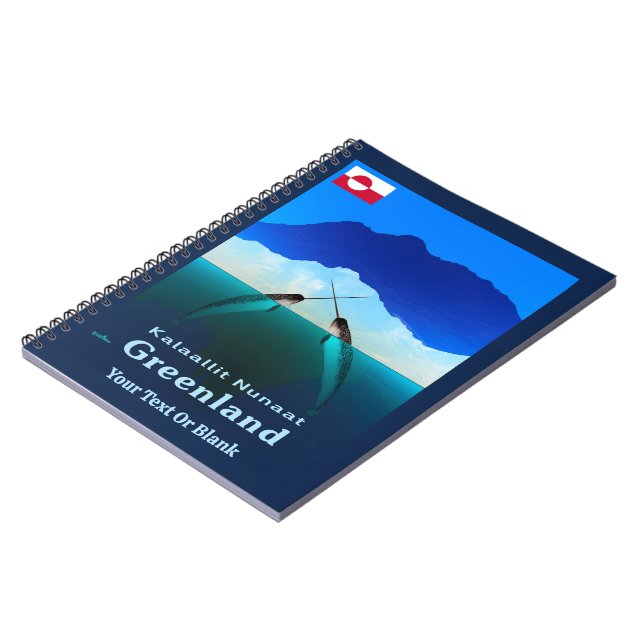 Greenland - Narwhal Notebook (Left Side)