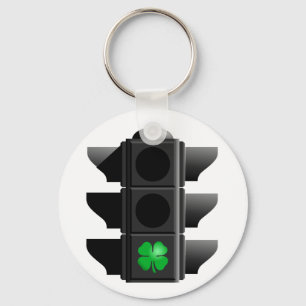 greenlight shamrock. keychain