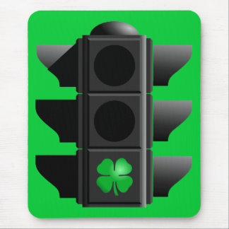 greenlight shamrock. mouse pad