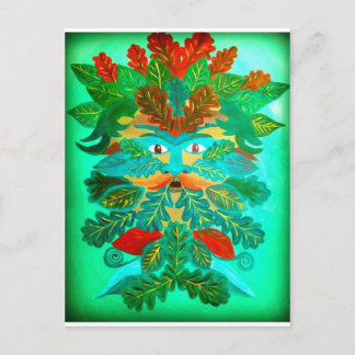 Greenman Postcard