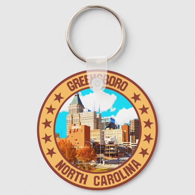 Greensboro                                         keychain (Front)