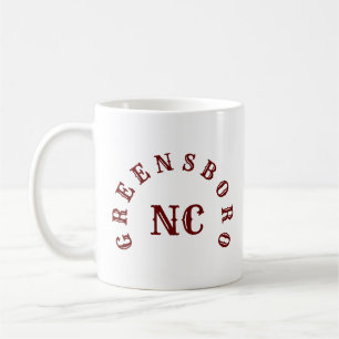 Greensboro, North Carolina Coffee Mug