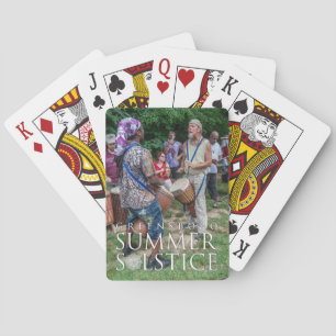 Greensboro Summer Solstice Festival Drum Circle Playing Cards