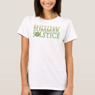 Greensboro Summer Solstice Simple Branded T-Shirt