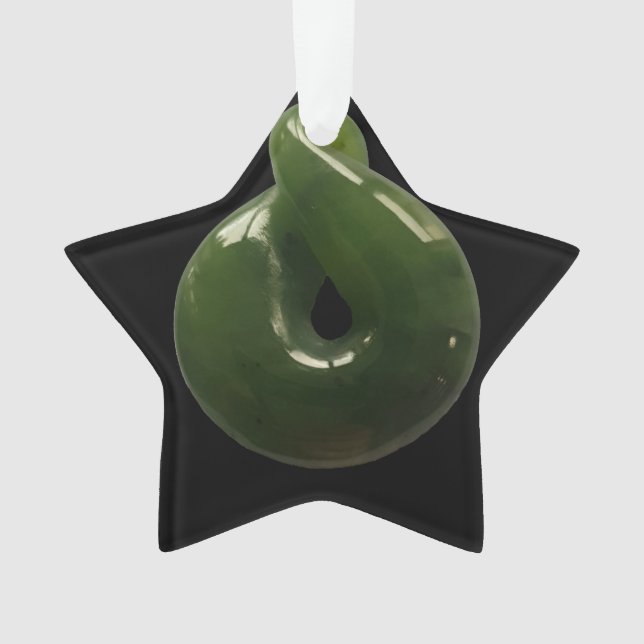 GREENSTONE POUNAMU KIWI NOËL MERI KIRIHIMETE (devant)