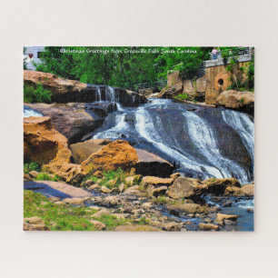 Greenville Falls South Carolina Jigsaw Puzzle