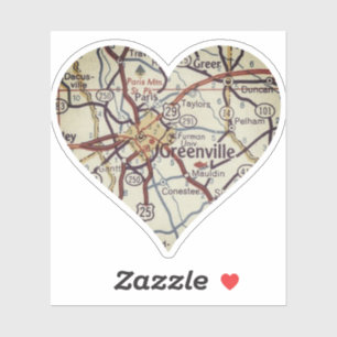 Greenville South Carolina Map