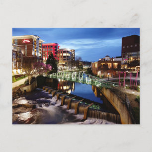Greenville South Carolina Travel Photo Postcard