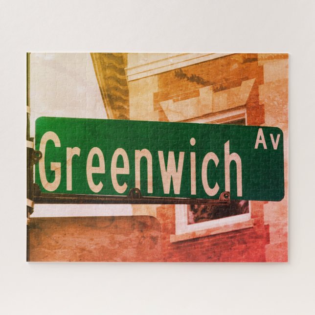 Greenwich Ave, Greenwich, CT (Gold Coast, Conn) Jigsaw Puzzle (Horizontal)