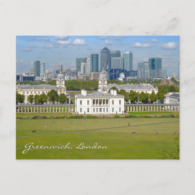 Greenwich London UK Postcard (Front)