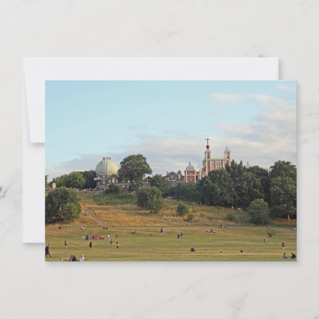 Greenwich Park, London card (Front)