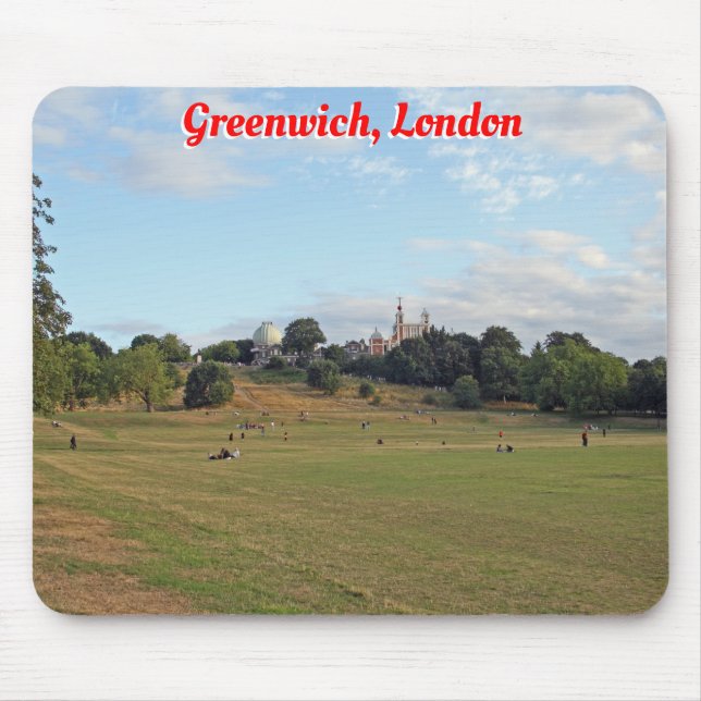 Greenwich Park, London Mouse Pad (Front)