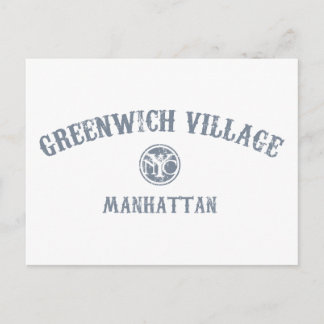Greenwich Village Postcard