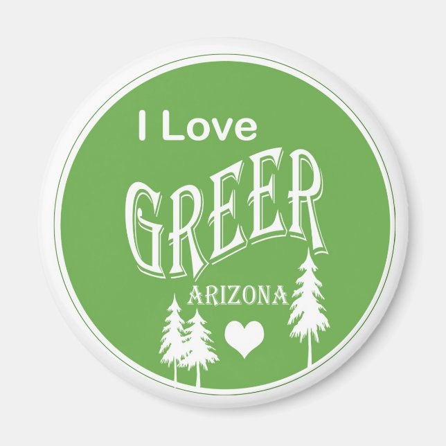 Greer Arizona Magnet (Front)