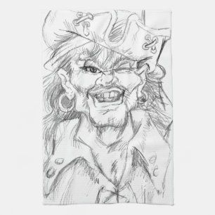 Greetin’s Matey! Kitchen Towel