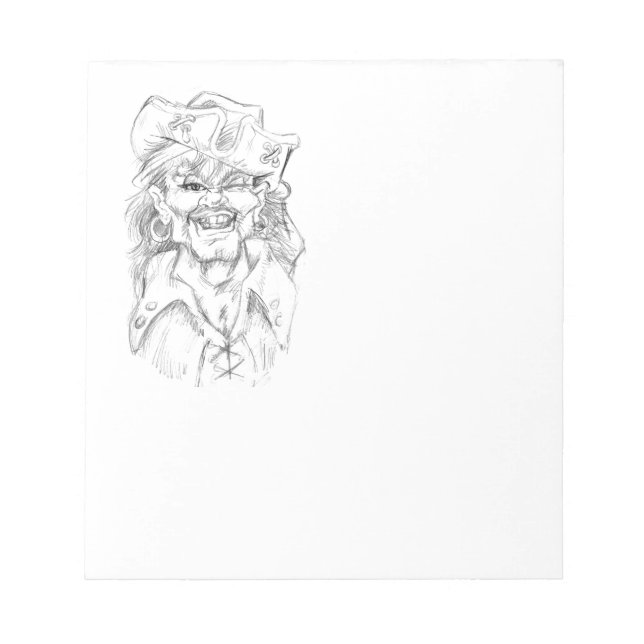 Greetin’s Matey! Notepad (Front)