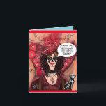 Greeting  Card<br><div class="desc">Badgirlart</div>