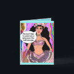 Greeting  Card<br><div class="desc">Badgirlart</div>