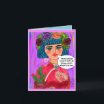 Greeting  Card<br><div class="desc">Badgirlart</div>