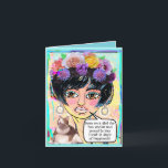 Greeting  Card<br><div class="desc">Badgirlart</div>