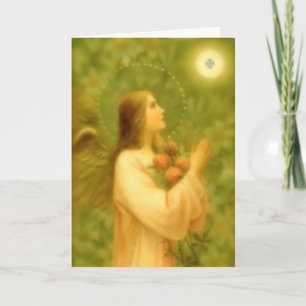 Greeting Card: Bread of Angels Card