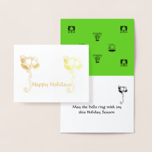 Greeting Card - Christmas Bells