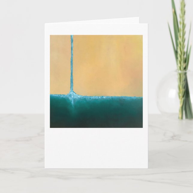 Greeting Card - Corralling the Rain (Front)