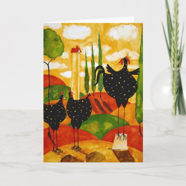 Greeting card - Dawn Call (Front)