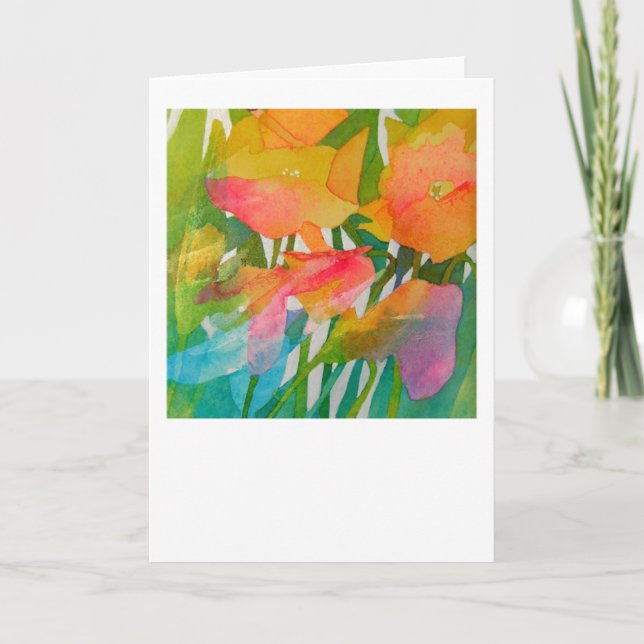 Greeting card featuring the art of Amanda Spencer (Front)