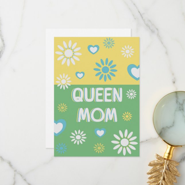 Greeting Card for mom (Front/Back In Situ)