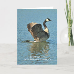 Greeting Card From Lake Riverside Estates, CA