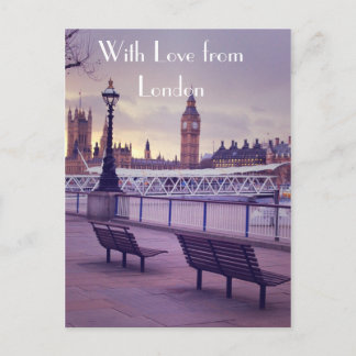 Greeting card from london