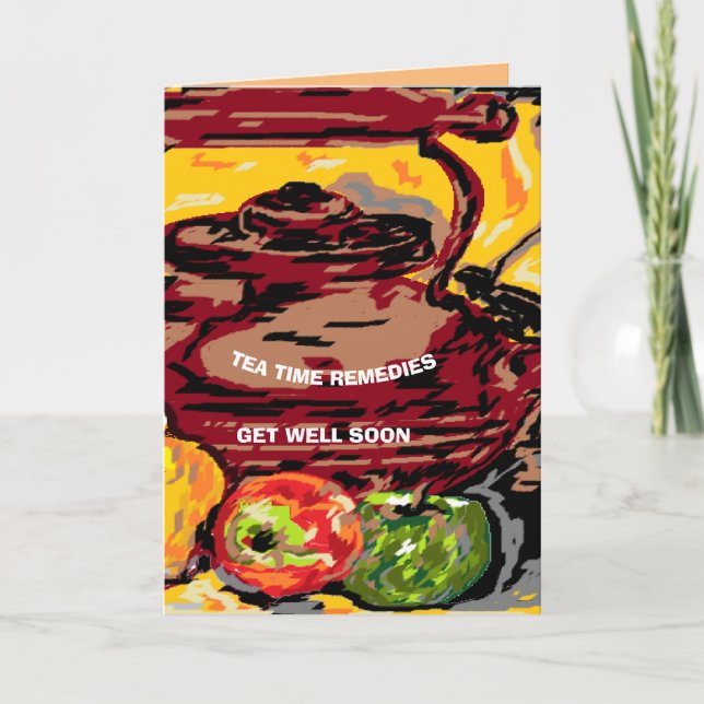 Greeting Card Get Well Soon  (Front)