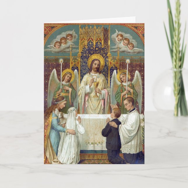 Greeting Card: Halt in Awe (quote & salutation) Card (Front)