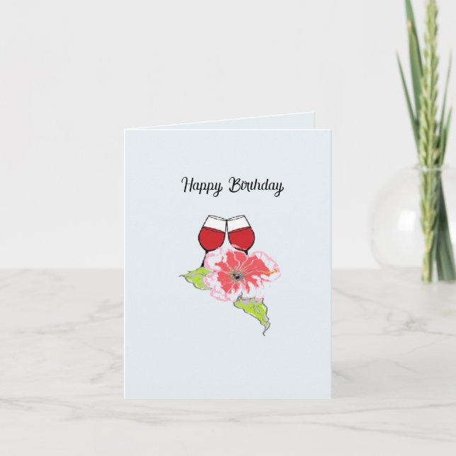 Greeting Card : Happy Birthday  (Front)