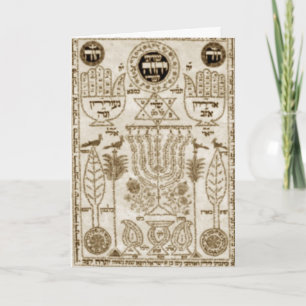 Greeting Card Happy Channukah