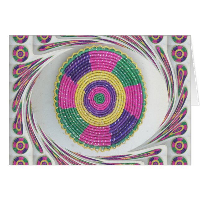 Greeting Card Horizontal  Beautiful Amazing Africa (Front Horizontal)