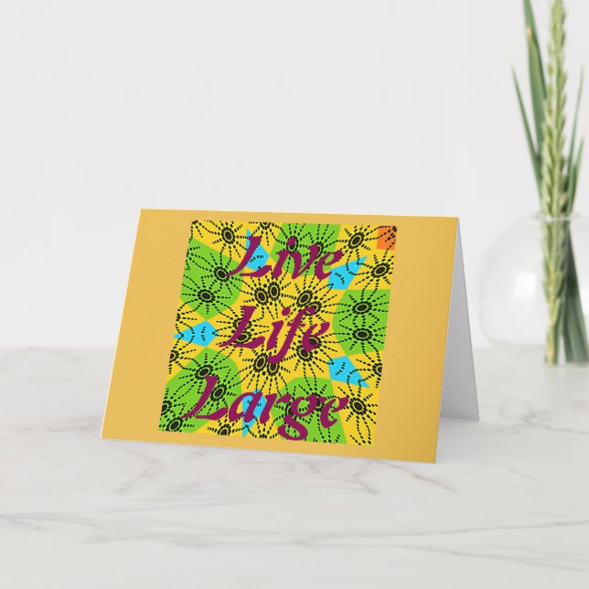 Greeting Card Horizontal Template (Front)